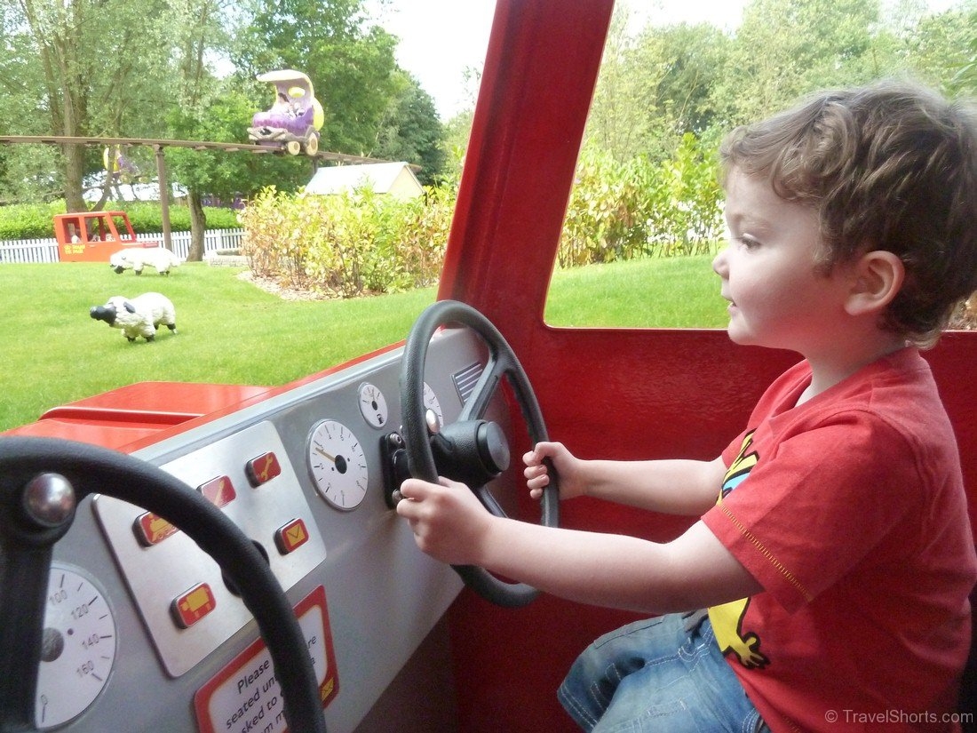 Postman Pat Parcel Post Ride at CBeebies Land at Alton Towers