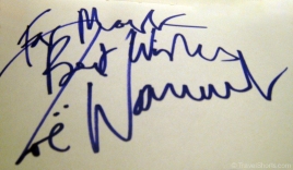 Zoe Wanamaker Autograph