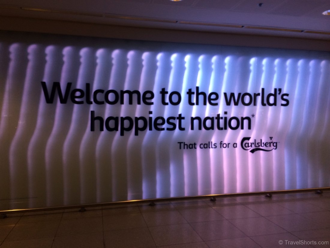 Arrival at Copenhagen Airport