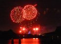 Florida-Day-16-151-Disneys-Polynesian-Resort-Magic-Kingdom-Christmas-Fireworks-from-Beach