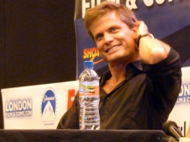 Casper Van Dien during Starship Troopers talk at London Film and Comic Con 2014 02