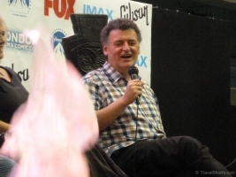 Sherlock Talk with Steven Moffat, Mark Gatiss and Sue Vertue at London Film and Comic Con 2014 04