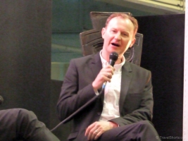 Sherlock Talk with Steven Moffat, Mark Gatiss and Sue Vertue at London Film and Comic Con 2014 11