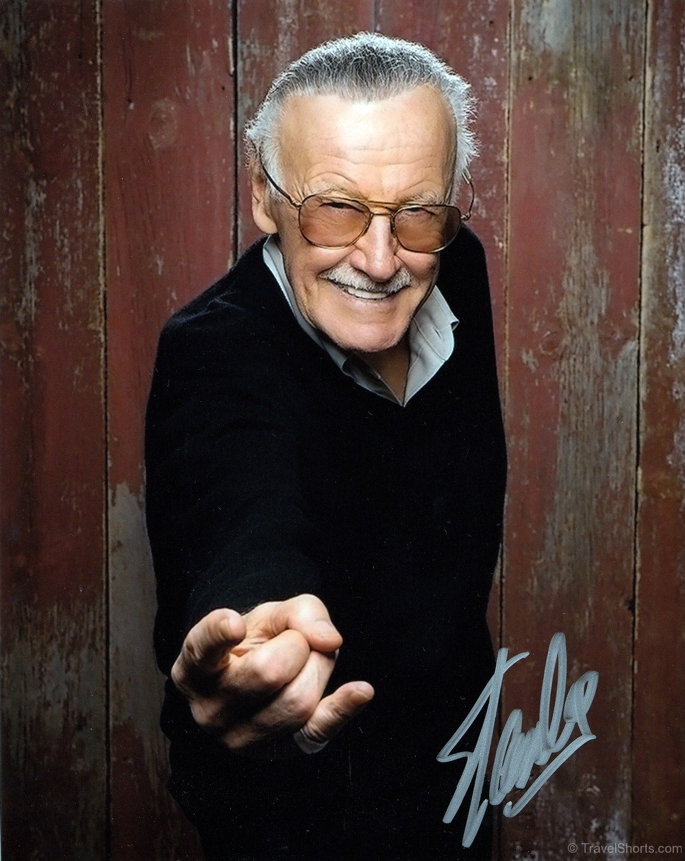 Stan Lee Signed Photograph