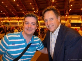 Robert Hays and me at London Film and Comic Con 2014