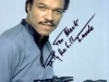 Billy Dee Williams Autograph