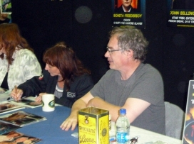 bonita-friedericy-and-john-billingsley-signing-autographs